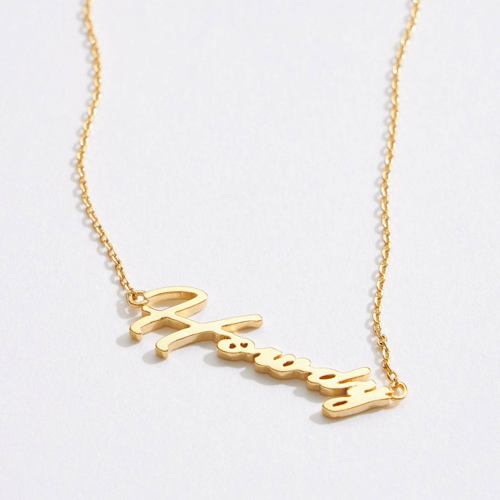 Howdy Necklace