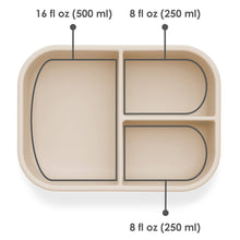 Load image into Gallery viewer, Ali+Oli Leakproof Silicone Bento Box (Coco) Back to School
