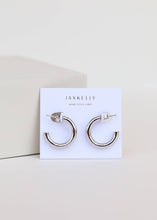 Load image into Gallery viewer, Silver Hoop - Smooth - Earring
