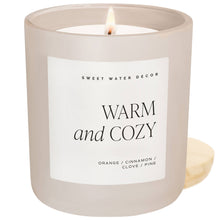 Load image into Gallery viewer, Warm and Cozy 15oz Soy Candle
