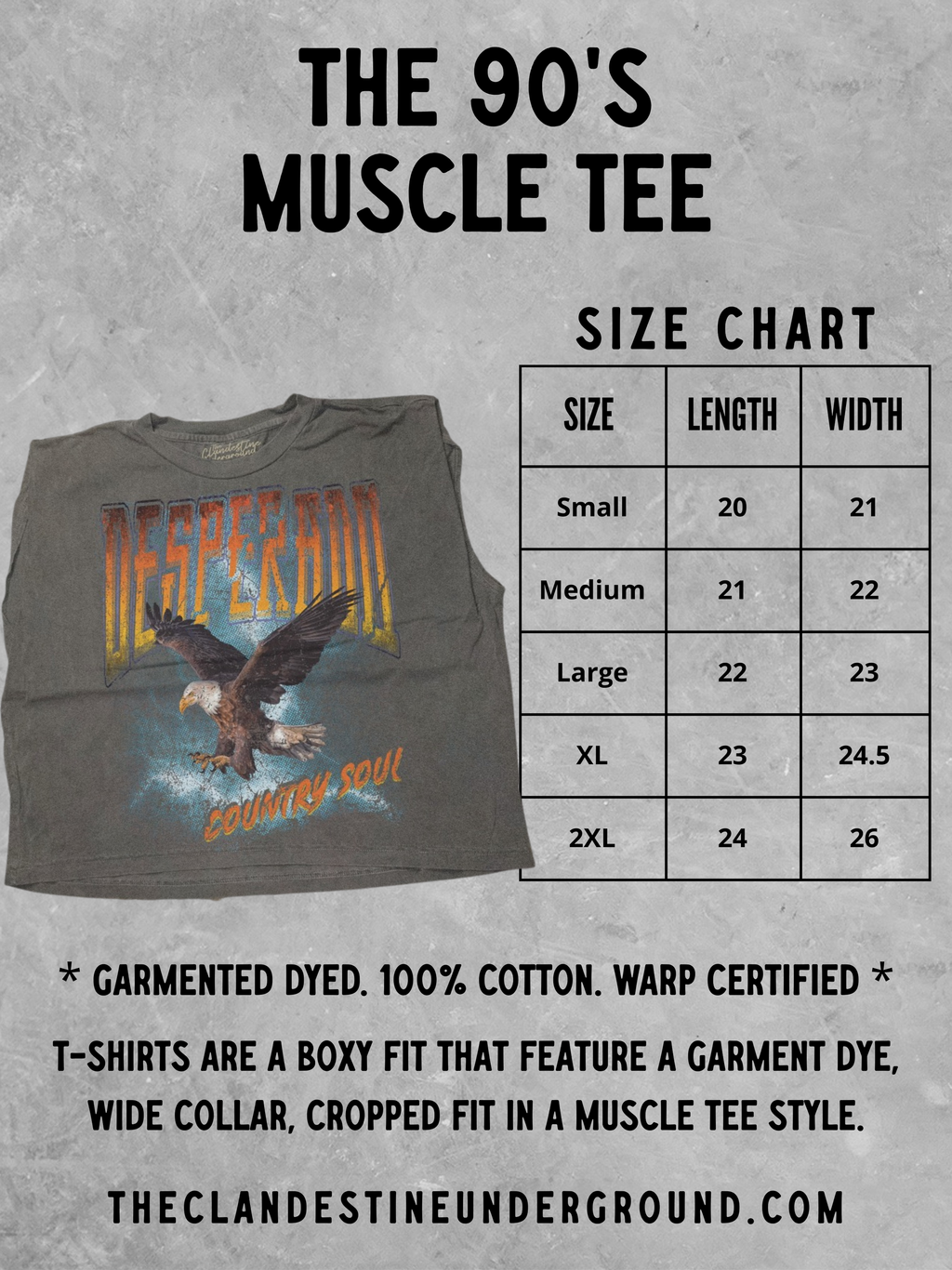 Howdy  Boxy Cropped Muscle Tank