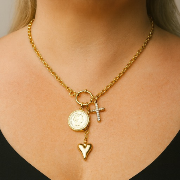 Faith & Fortune Charm Chain