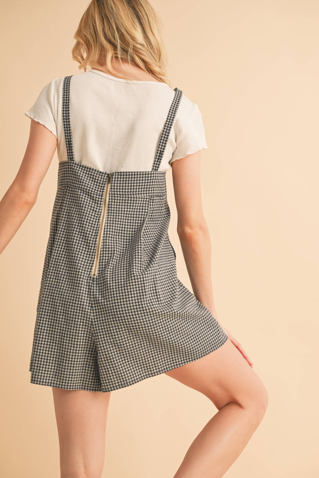 Short Romper: Navy