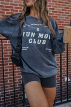 Load image into Gallery viewer, Fun Mom Club Corded Sweatshirt
