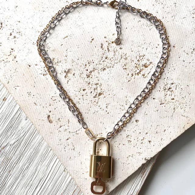 Louis Vuitton Lock Necklace