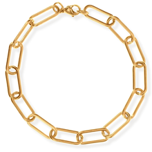 Load image into Gallery viewer, Ellie Vail - Carla Paperclip Chain Bracelet: Gold
