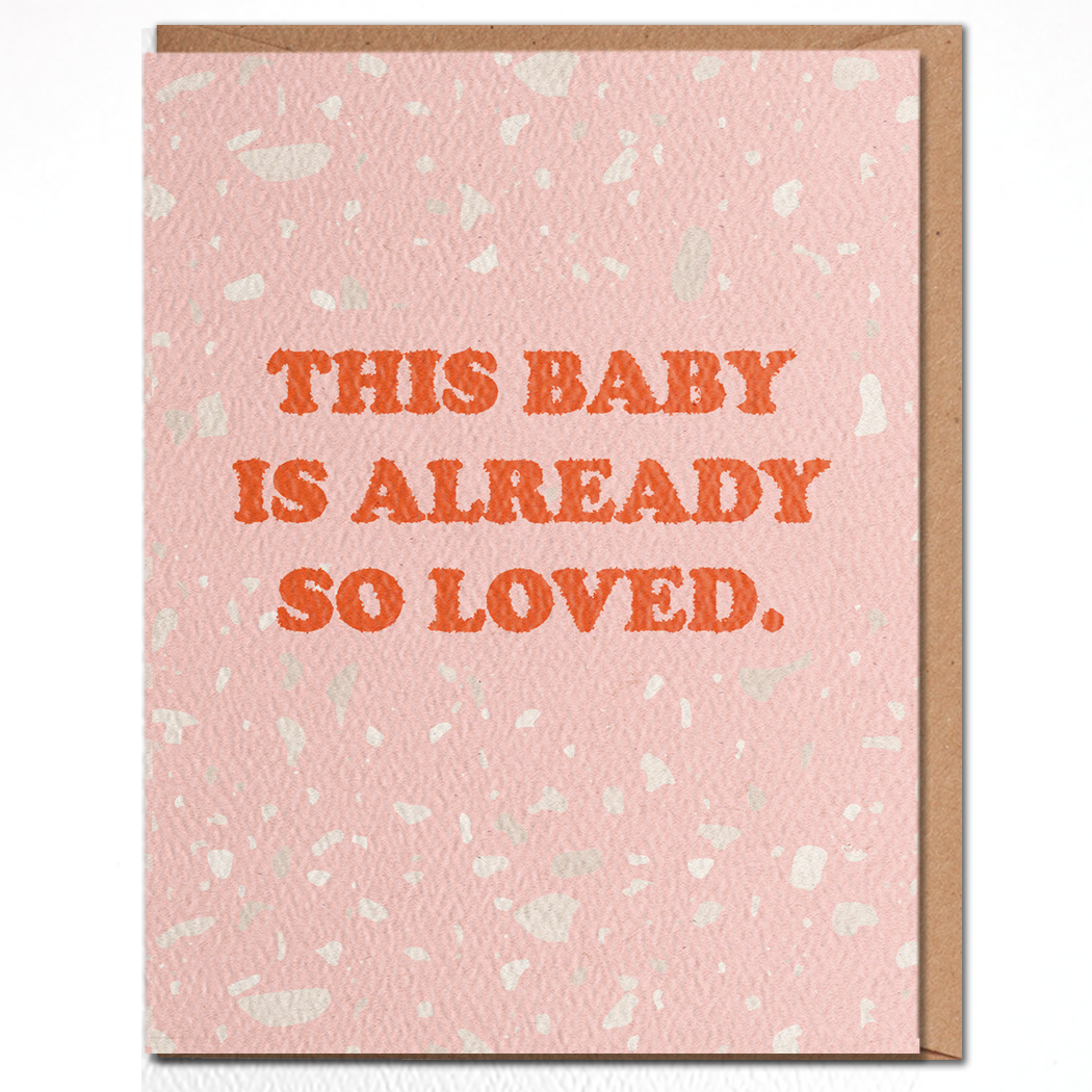 Baby So Loved - Welcome Baby Card