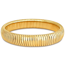 Load image into Gallery viewer, Ellie Vail - Sandra Coil Bangle Bracelet: Gold
