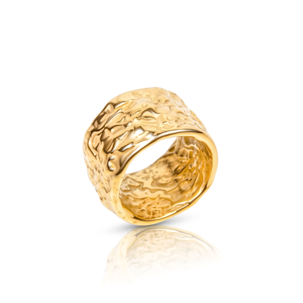 Ellie Vail - Logan Textured Ring: 8