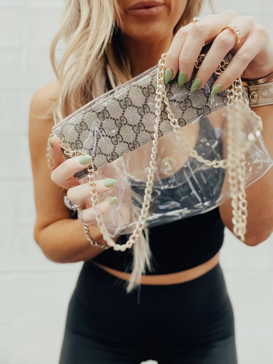 ROX Crossbody Clear, Stadium Approved Bag Upcycled GThang