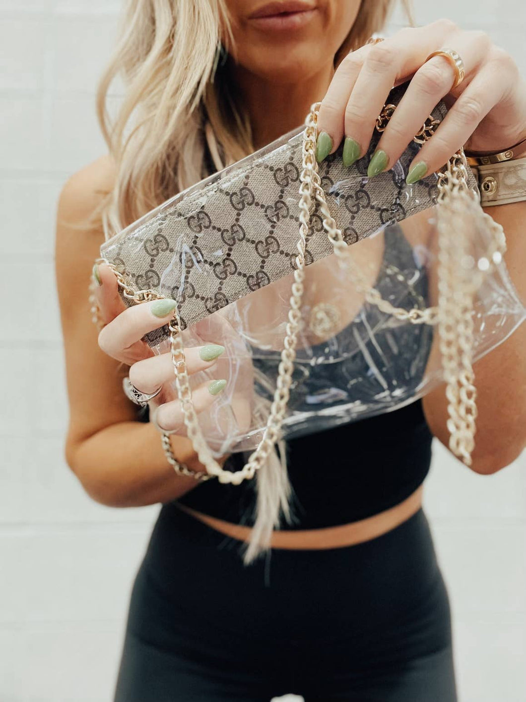 ROX Crossbody Clear, Stadium Approved Bag Upcycled GThang