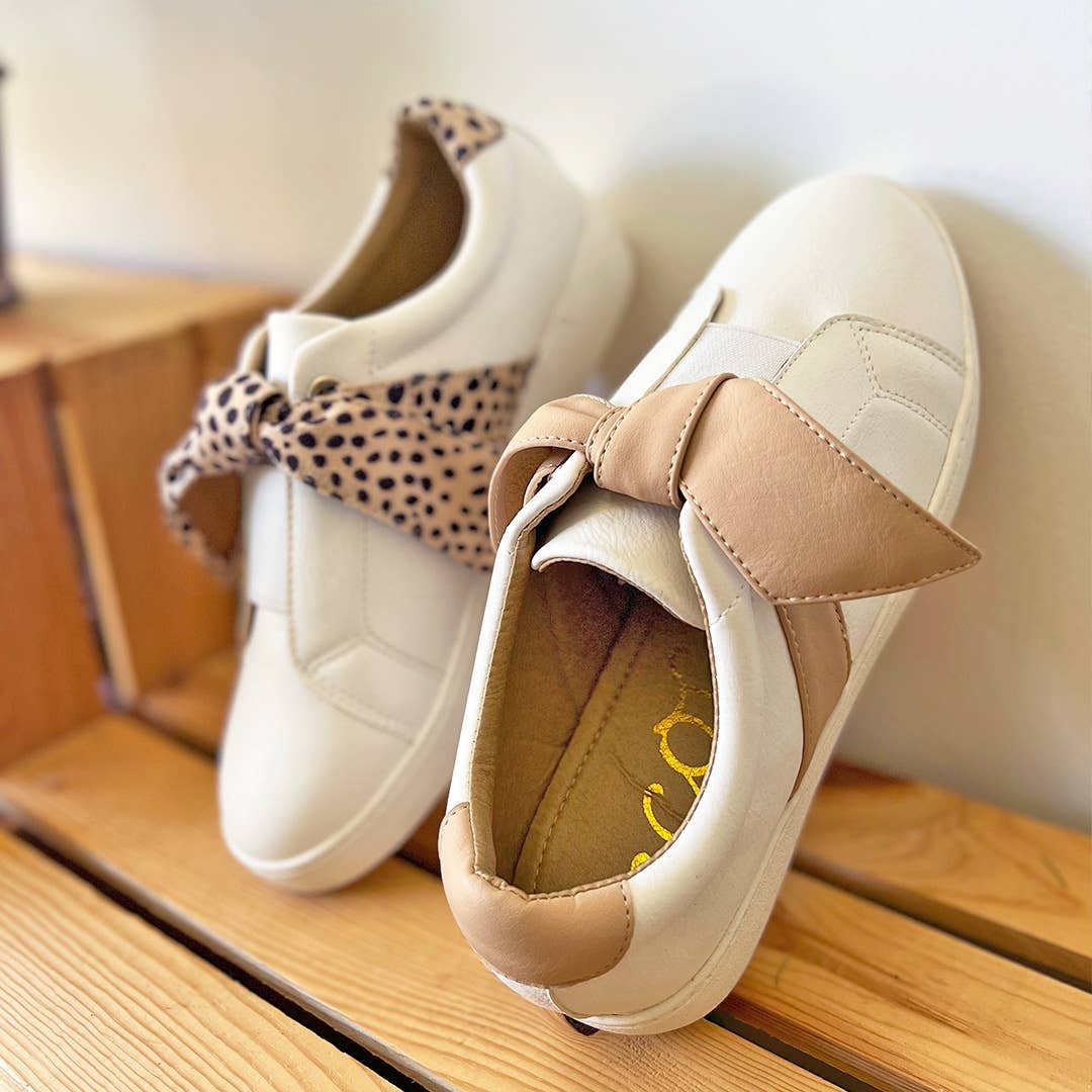LETTIE BOW SNEAKERS