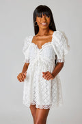 Colby Ivory Eyelet Dress