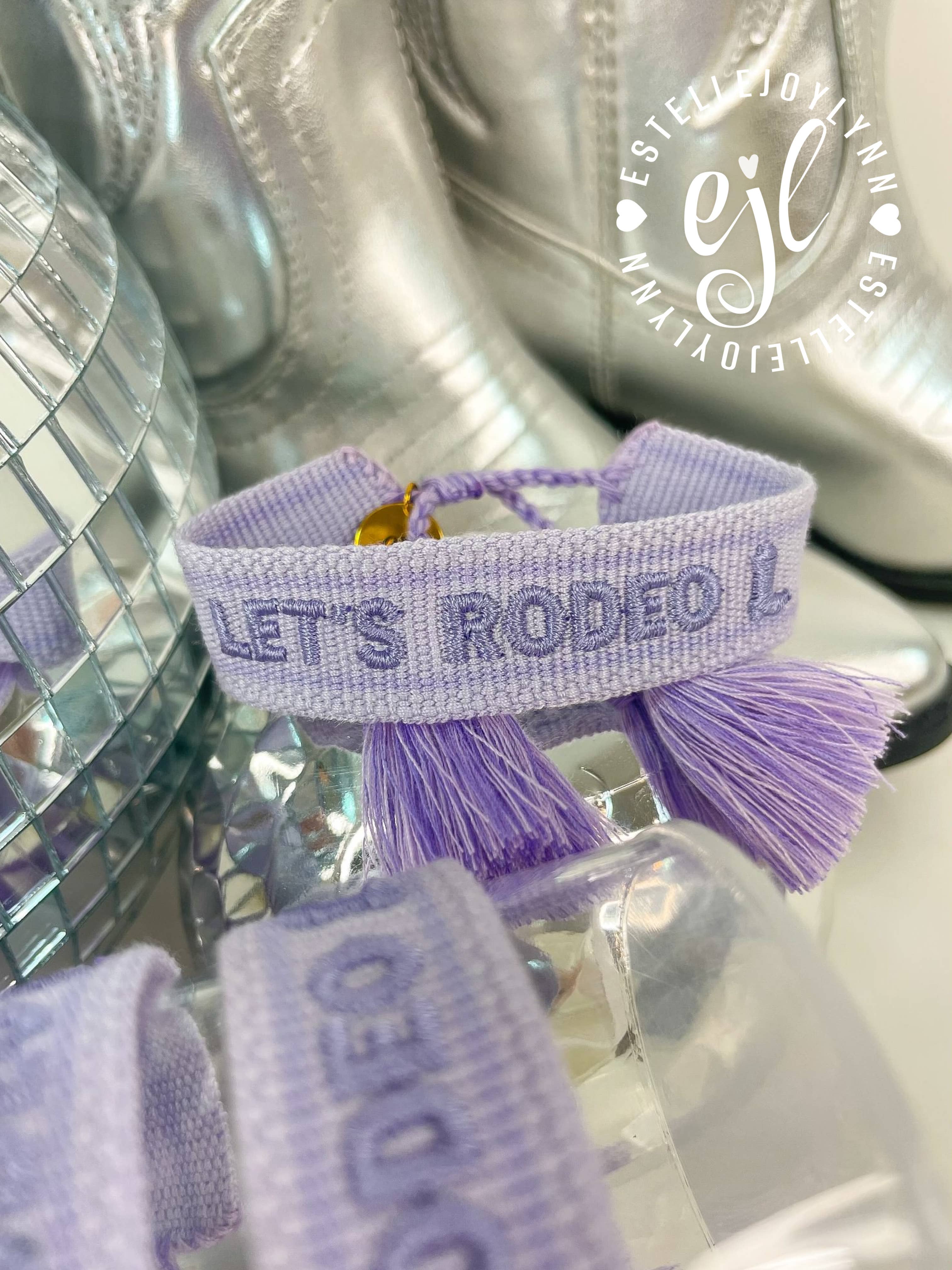 Let's Rodeo Woven Bracelet